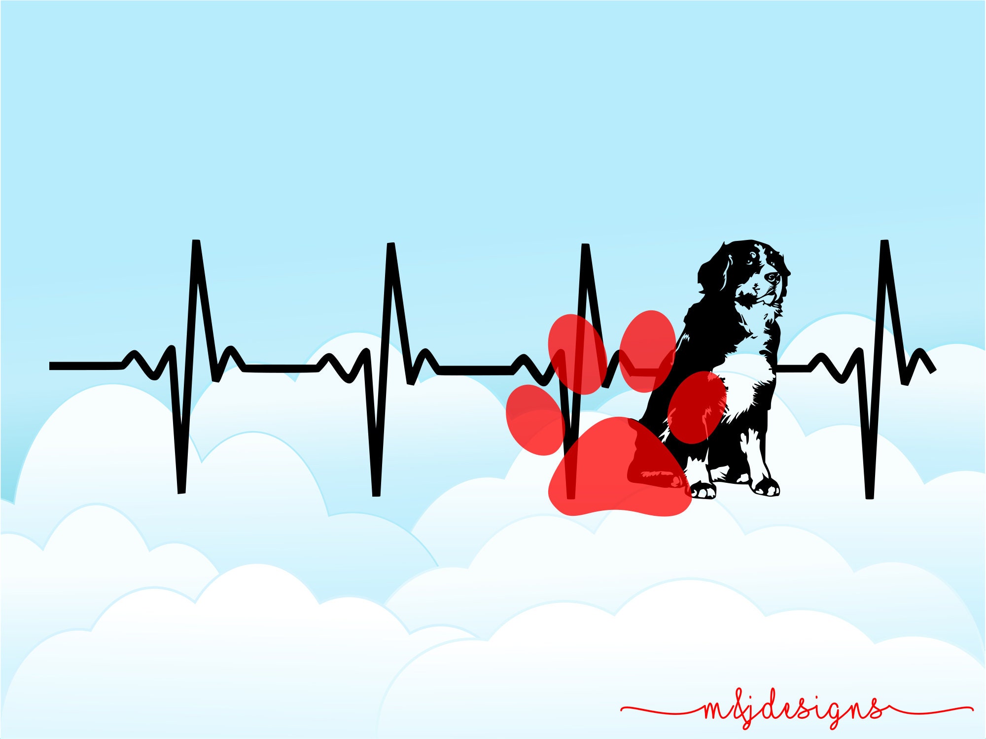 Free Free 252 Mountain Heartbeat Svg SVG PNG EPS DXF File