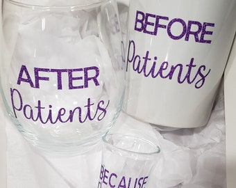 Patients Cup Set | Before Patients | After Patients | Because Patients