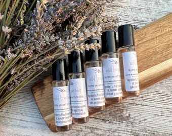Wild Lavender Essential Oil Roller, Natural Sleep Support