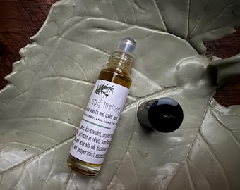 Focus & Memory Aromatherapy Roll-On – Rosemary and Pine Clarity Blend