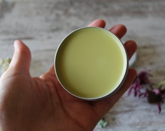 Muscle Salve; Comfrey; Dandelion; Mullein; Henbit; Lavender; Calendula