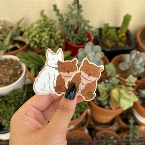 Baldur&#39;s Gate 3 Owlbear and Scratch Stickers