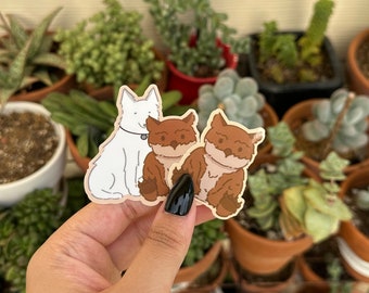 Baldur&#39;s Gate 3 Owlbear and Scratch Stickers