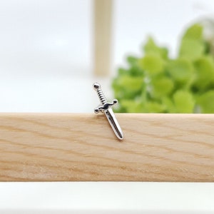 16G* Dolch Knorpel Piercing/Verschiedene Post Stab Außengewinde/20G vorhanden