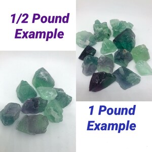 Raw Fluorite Crystals , Bulk & Wholesale Deals,  Blue Fluorite Chunks and Tumbles . Buy by the pound!
