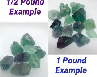 Raw Fluorite Crystals , Bulk & Wholesale Deals,  Blue Fluorite Chunks and Tumbles . Buy by the pound!