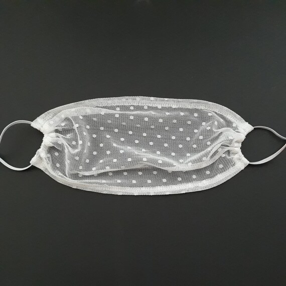 Mesh Face Masks Breathable Thin Single Layer Masks for Adults Etsy