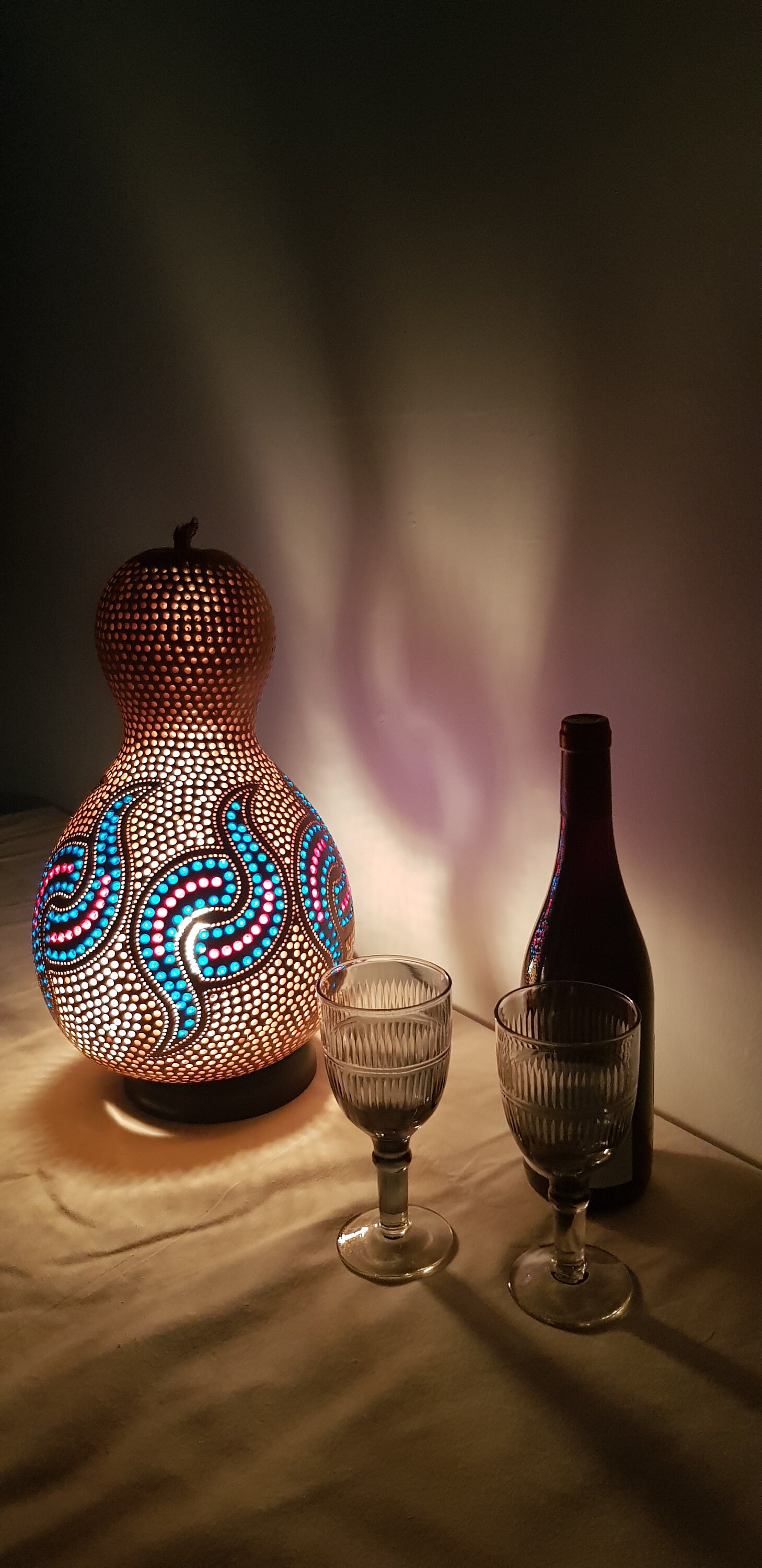 cool unique gifts for women on Gourd Lamp Marjani Christmas Unusual Gift Home Decor Ideas Etsy