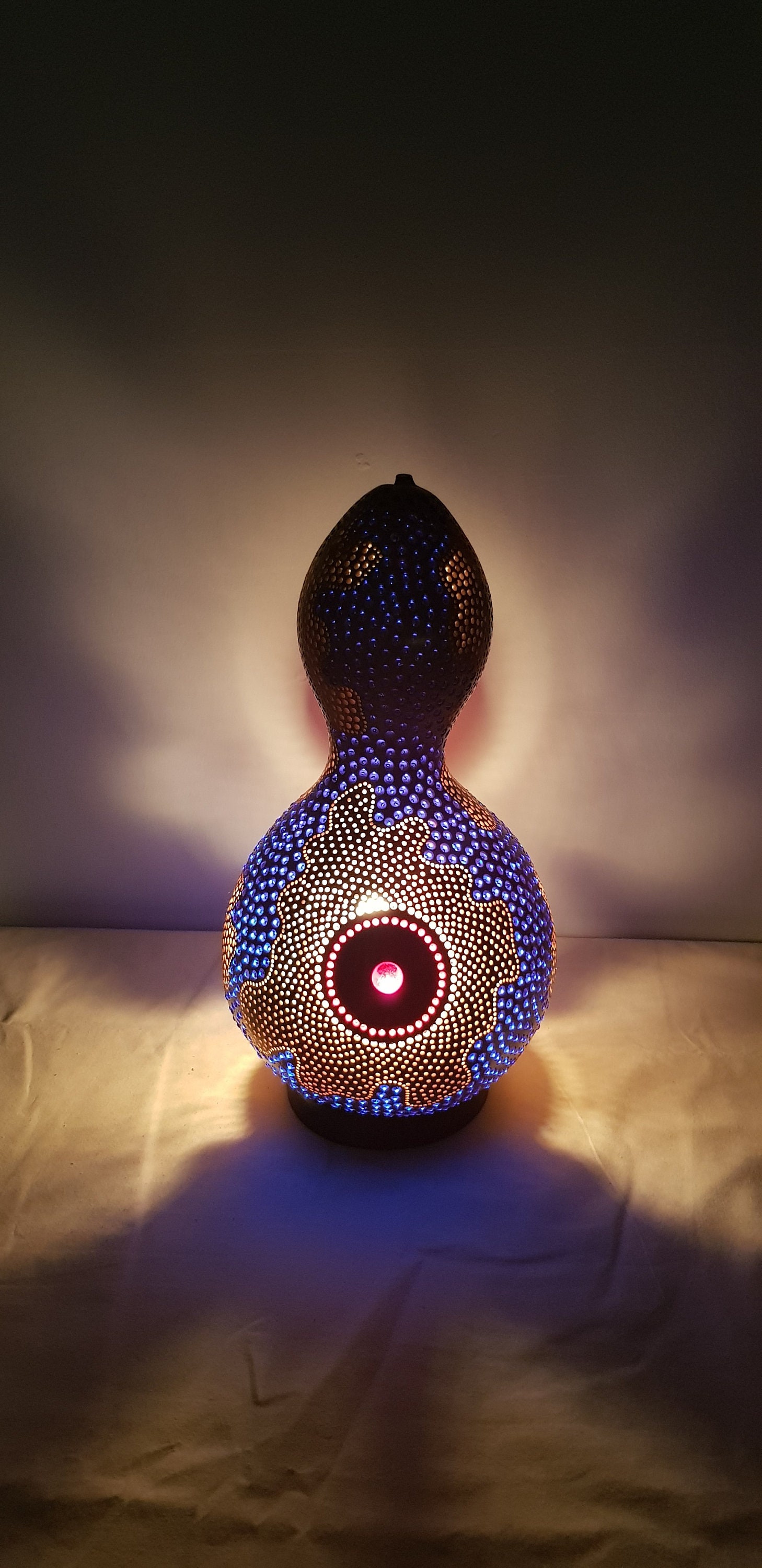 cool unique gifts for women on Gourd Lamp Oceana Unusual Gift Home Decor Ideas Etsy
