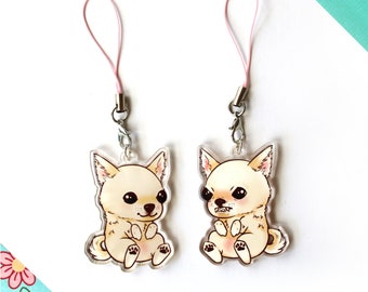 2 Piezas Lote Miniatura Perro De Peluche Cell Phone Strap Charm 2 Piezas Lote Miniatura Perro De Peluche Cell Phone Strap Charm