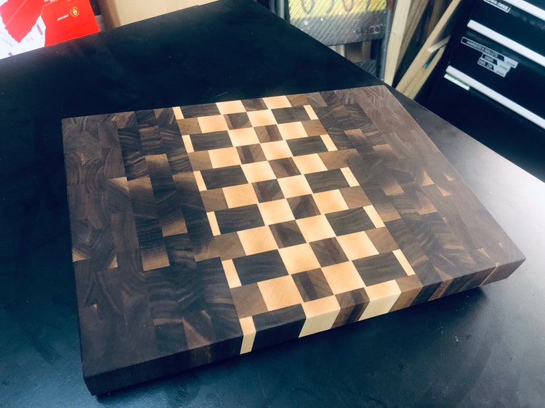 The \u201cSherwood\u201d Beautiful End-Grain Cutting Board Exocit Hardwoods!