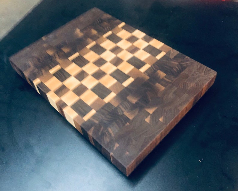 The \u201cSherwood\u201d Beautiful End-Grain Cutting Board Exocit Hardwoods!