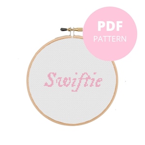 Swiftie Cross Stitch Pattern