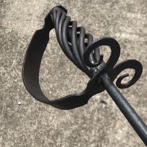 Fire Poker Sword Hand Forged Poker Pirate Sword Cutlass Rapier Musketeer Fire Poker Blacksmith Made Ohio Made Metal Art Fire poker Fire tool