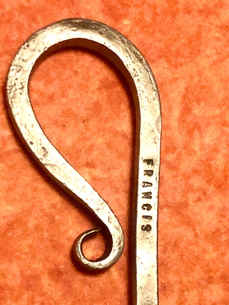 Hand Fire Poker Iron Fire poker Wrought Iron Etsy