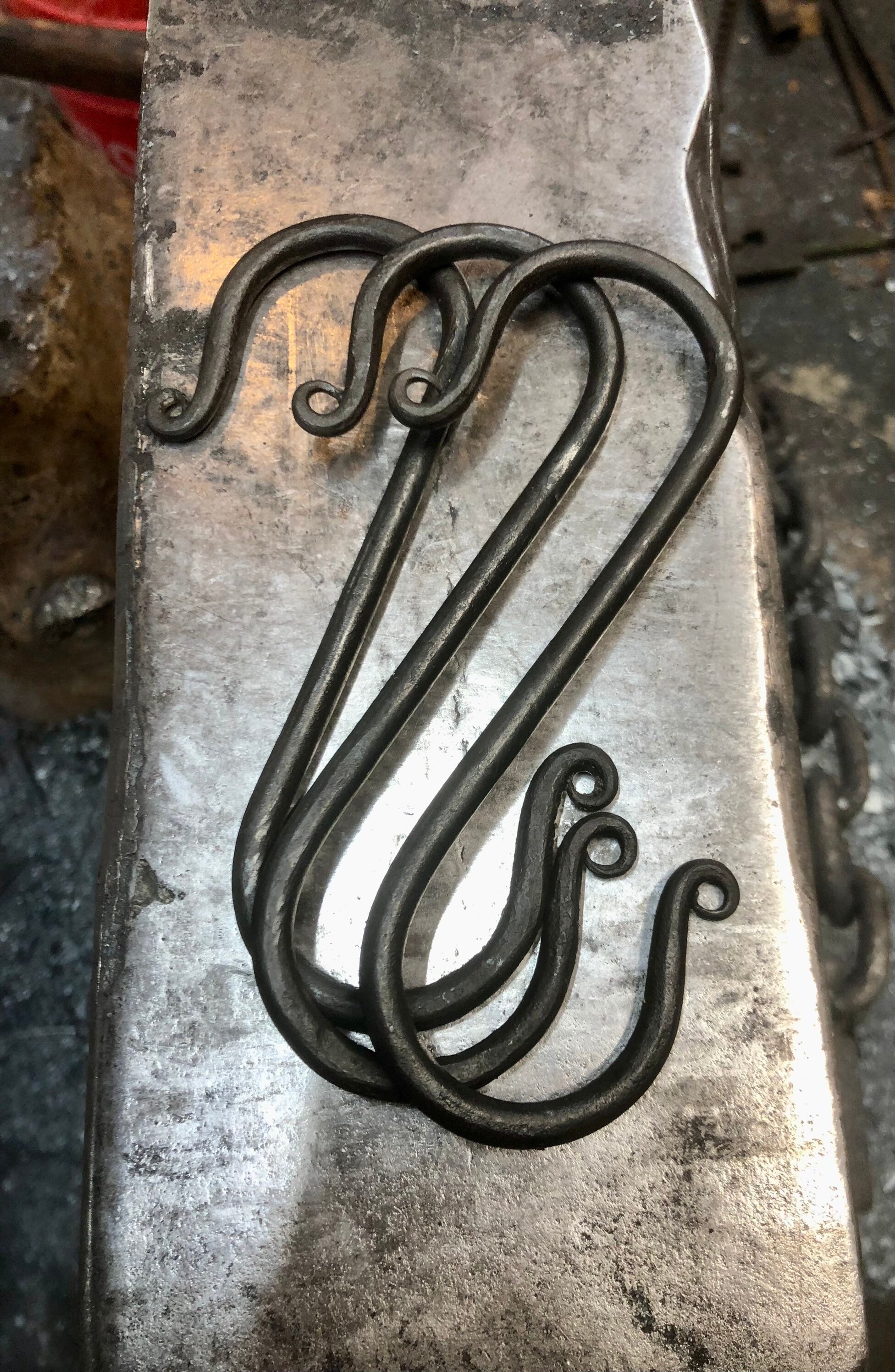 6Pcs S Hooks Hanging 12 Inch Heavy Duty Large S Hooks With Safety Buckle, Long S Hook For Hanging Plant, Utility Hooks, Long Heavy Duty Hanging Hooks For Kitchen, Bathroom, Garden