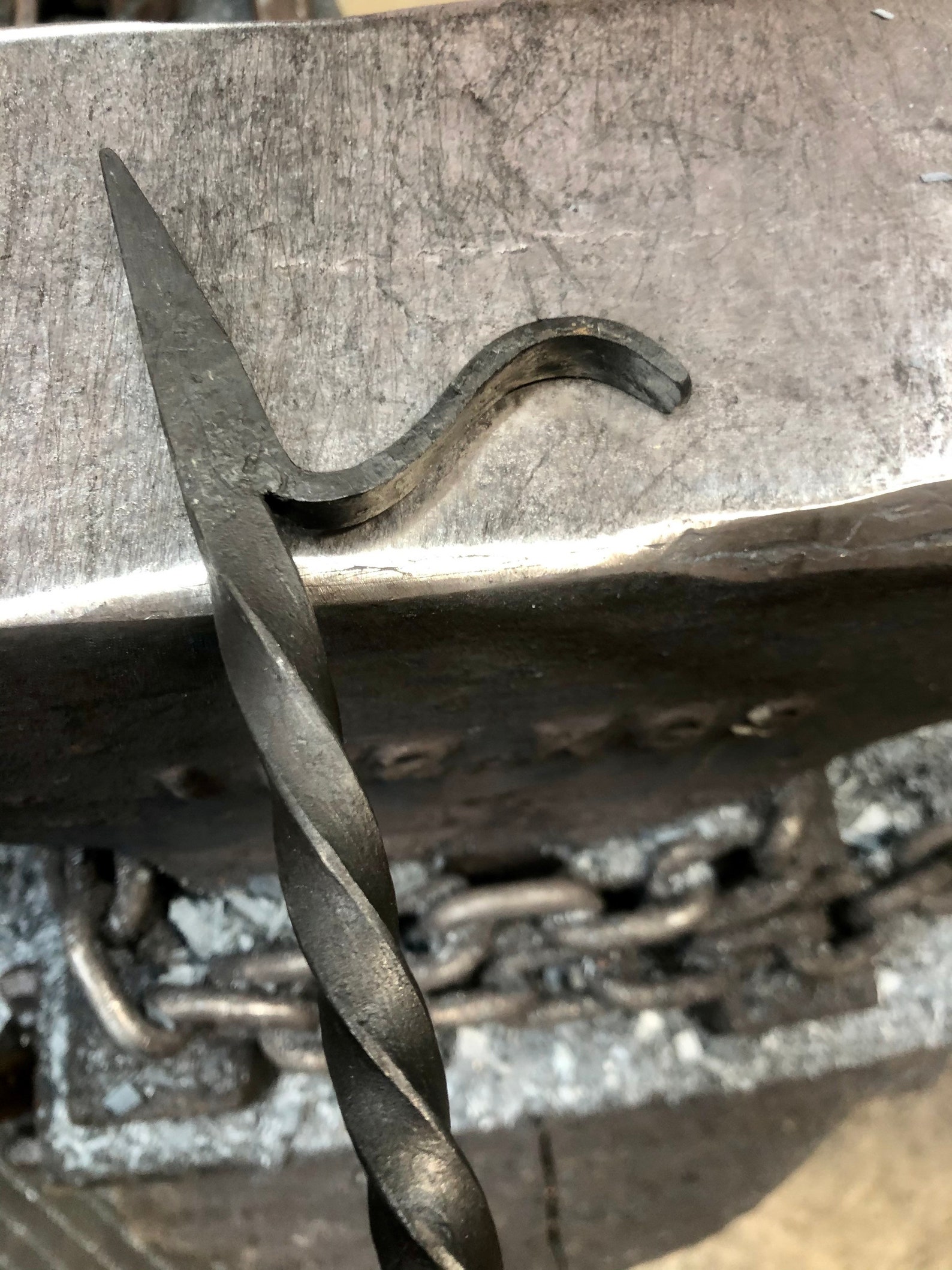 Hand Fire Poker Iron Fire Poker Wrought Iron Etsy