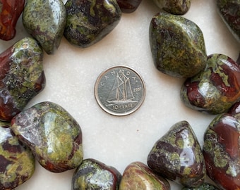 Dragon's Blood Jasper Tumbled Crystal