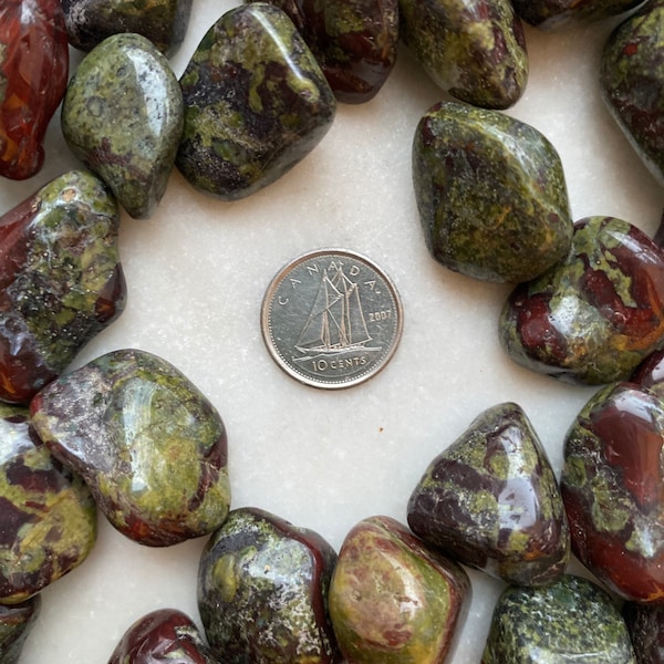 Dragon's Blood Jasper Tumbled Crystal