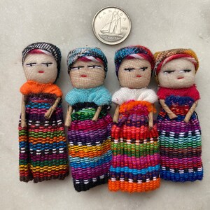 Worry Dolls, Mexican Dolls, Guatemalan Doll, Trouble Doll, Mexican Worry  Dolls, SET of 10 
