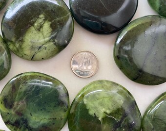 Jade Earth Stone Tumbled Crystal