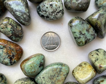 Turquoise (African) Tumbled Crystal