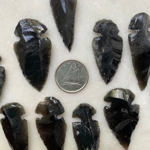 Black Obsidian SMALL Arrowhead Crystal