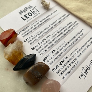 Leo Crystal Kit (July 23 - August 22)