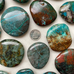 Chrysocolla Earth Stone Tumbled Crystal