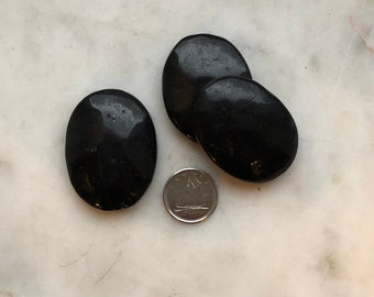 Black Tourmaline Worry Stone