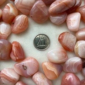 Apricot Agate SMALL Tumbled Crystal