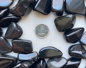 Black Obsidian Tumbled Crystal
