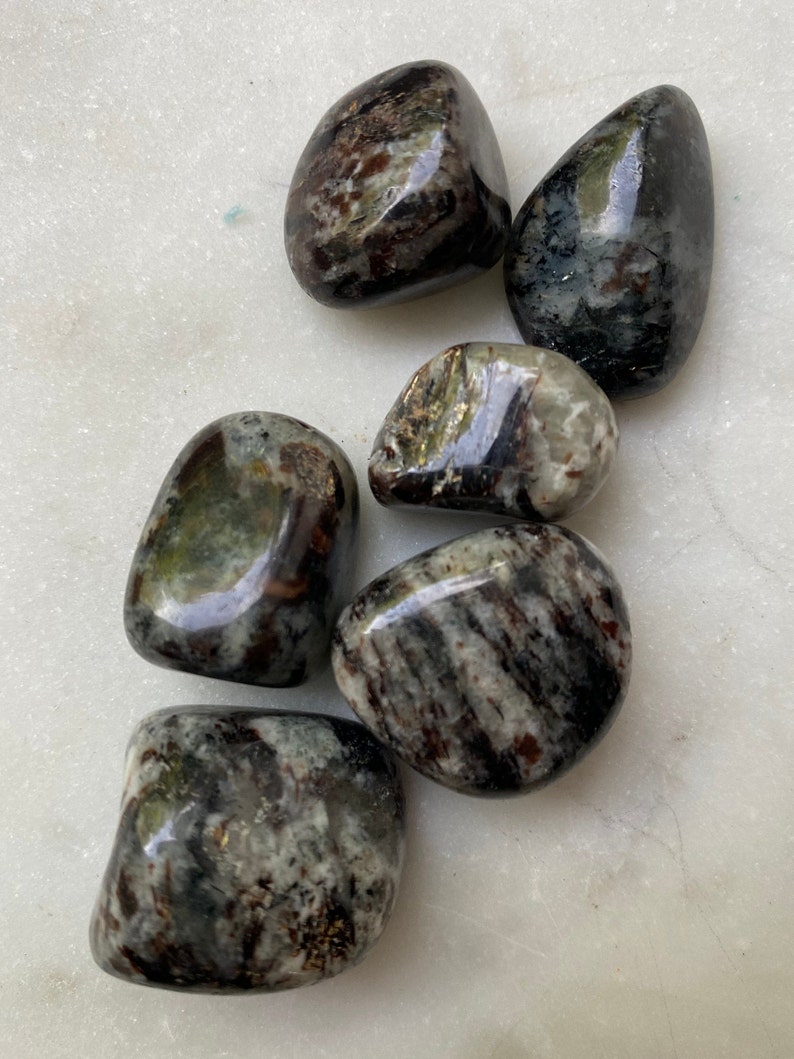 Spectrolite Tumbled Astrophylite Tumbled Crystal - Etsy
