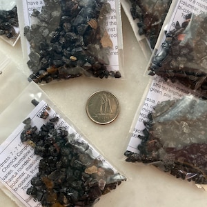 Black Tourmaline Crushed (10g) Crystal Stones
