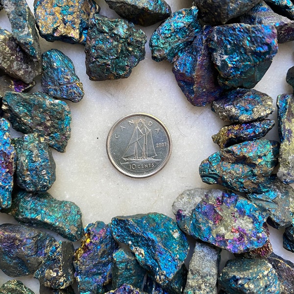 Peacock Ore X-SMALL Crystal (Includes 10 grams)