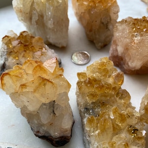 Heat-Treated Citrine &#39;A Quality&#39; Cluster Crystal
