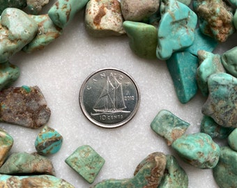 Blue Green Turquoise Tumbled Crystals (Includes 5 grams)
