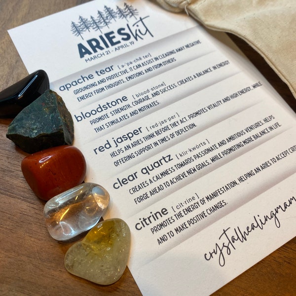 Aries Crystal Kit (March 21 - April 19)