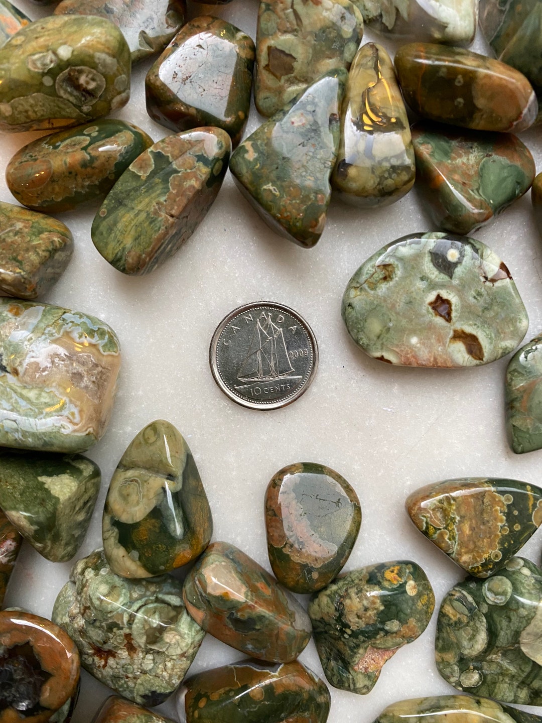 Rhyolite SMALL Tumbled Crystal - Etsy