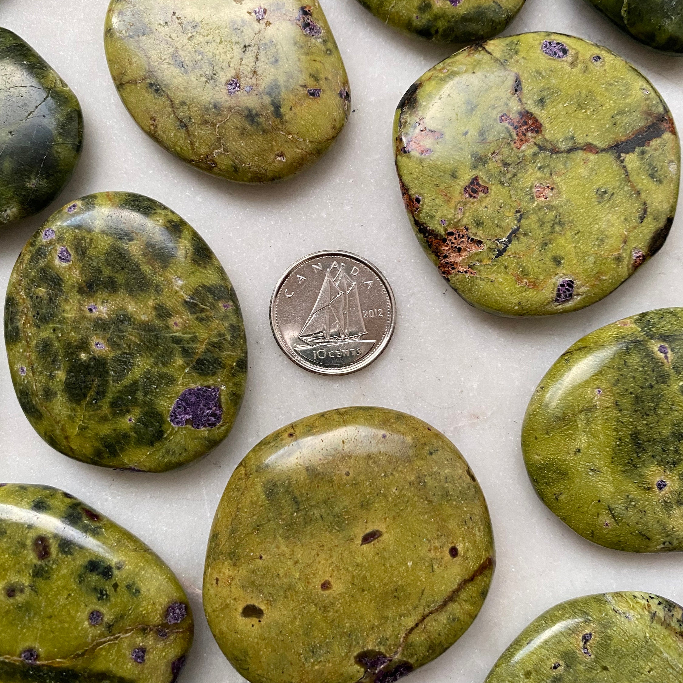 Atlantisite (serpentine & Stichtite) Earthstone - Etsy