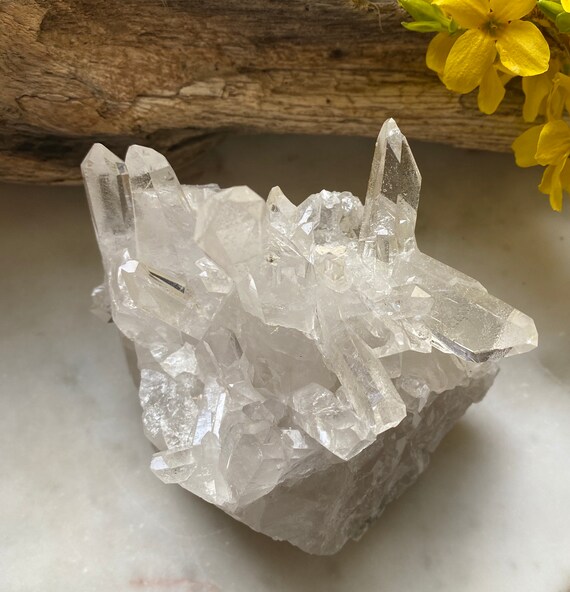 クリアクォーツクラスター（742グラム） - Etsy 日本