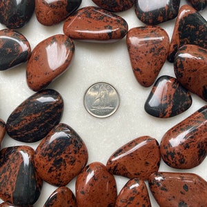 Mahogany Obsidian Tumbled Crystal