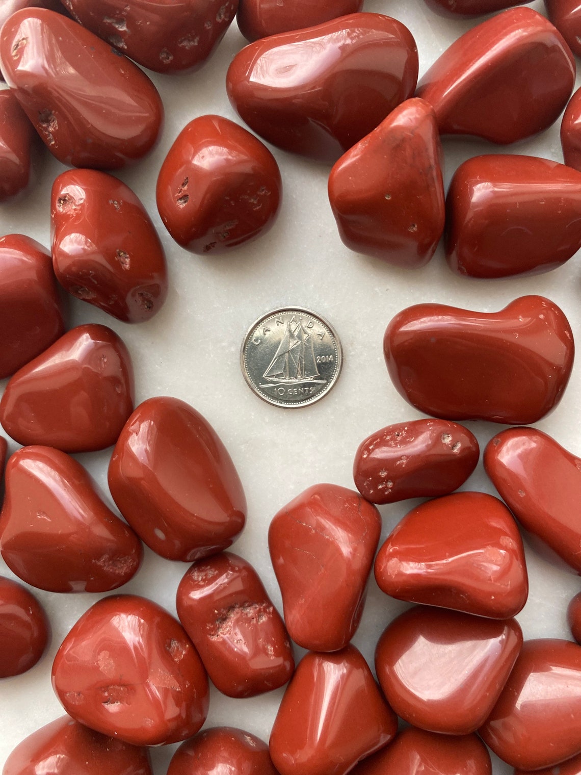Red Jasper MEDIUM Tumbled Crystal Etsy