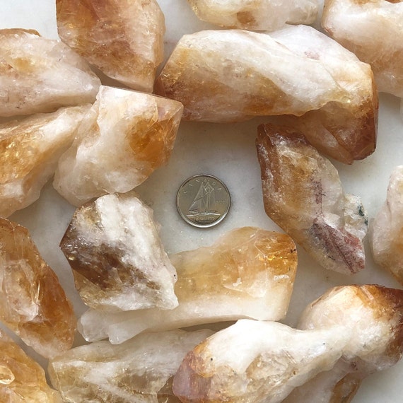 Heat-treated Citrine MEDIUM Point Crystal