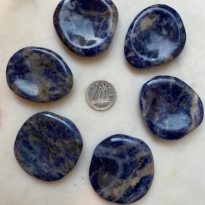 Sodalite Worry Stone