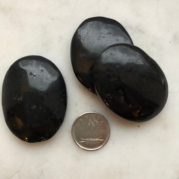 Black tourmaline worry sale stone