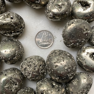 Pyrite Tumbled Crystal