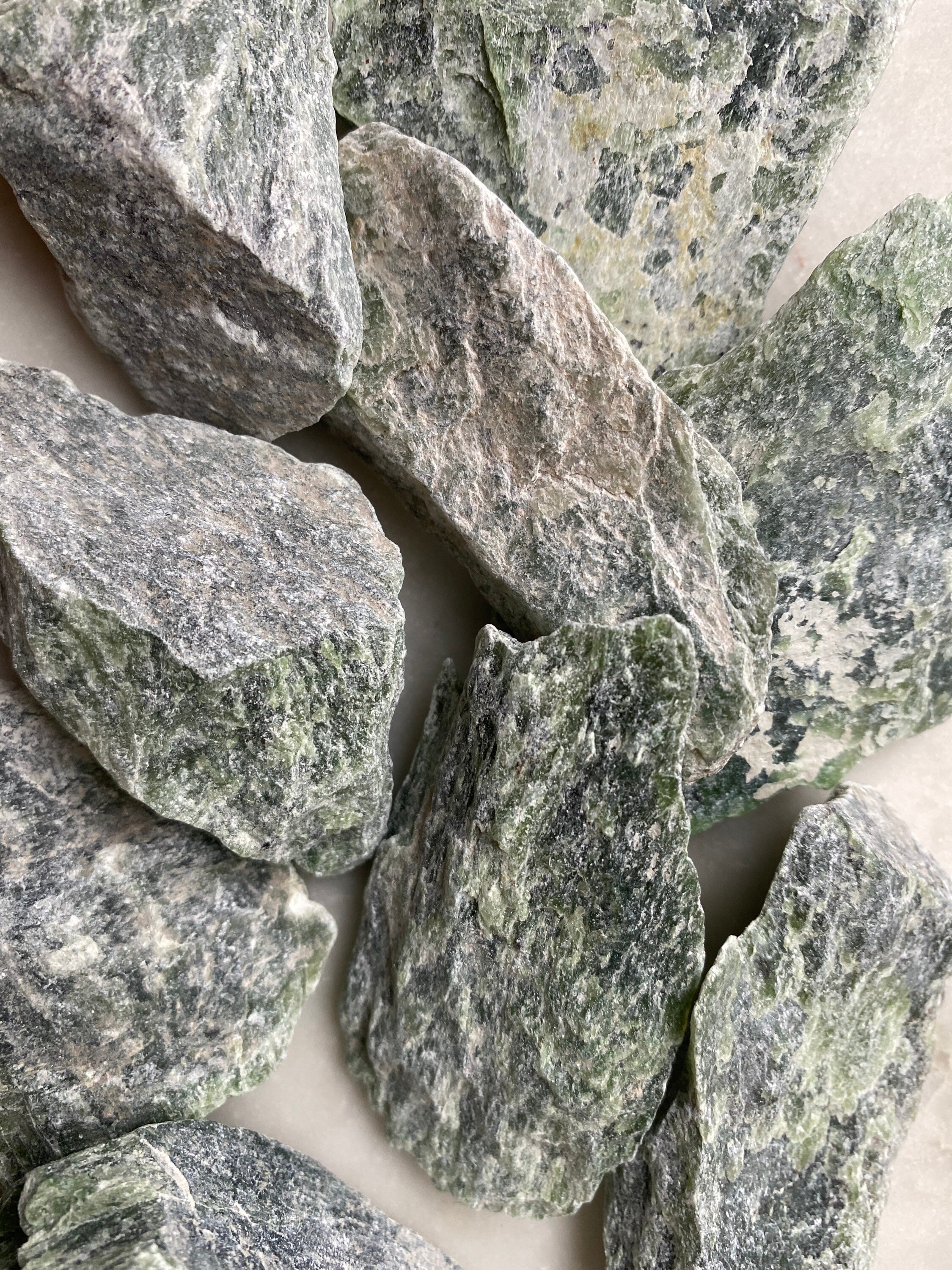 Jade Nephrite MEDIUM Rough Crystal Etsy