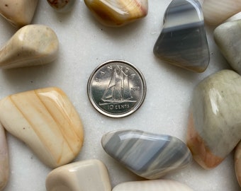 Madagascar Flint X-SMALL Tumbled Crystal (Includes 5 grams per purchase)