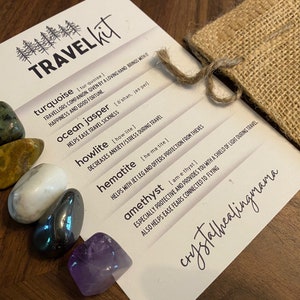 Travel 5 Crystal Kit